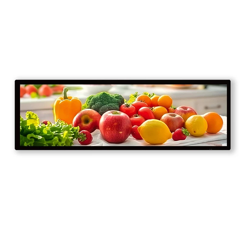 අඟල් 36.8 LCD තීරුව ද්විත්ව මුහුණු තිරය