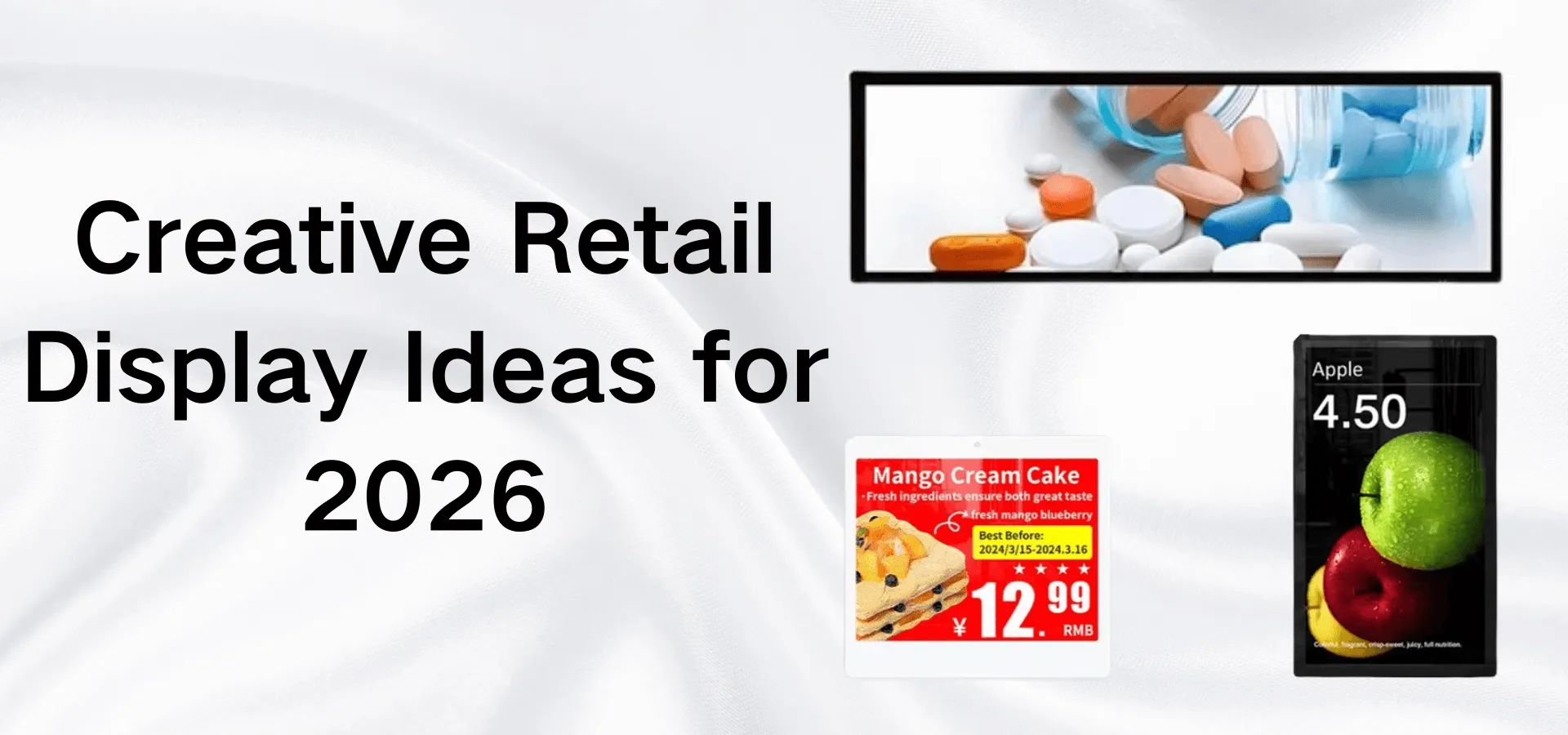 2026 සඳහා නිර්මාණාත්මක සිල්ලර සංදර්ශක අදහස්